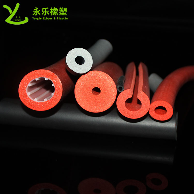 寶坻發(fā)泡硅膠管，擠出發(fā)泡硅膠管，耐高溫發(fā)泡硅膠管