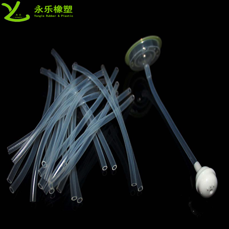 擠出奶瓶硅膠管，食品級透明奶瓶硅膠管，耐高溫硅膠管