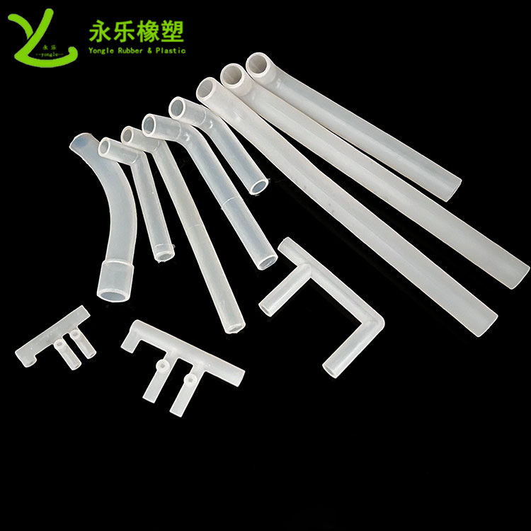 醫(yī)用硅膠彎管，模壓硅膠彎管，血氧儀硅膠彎管