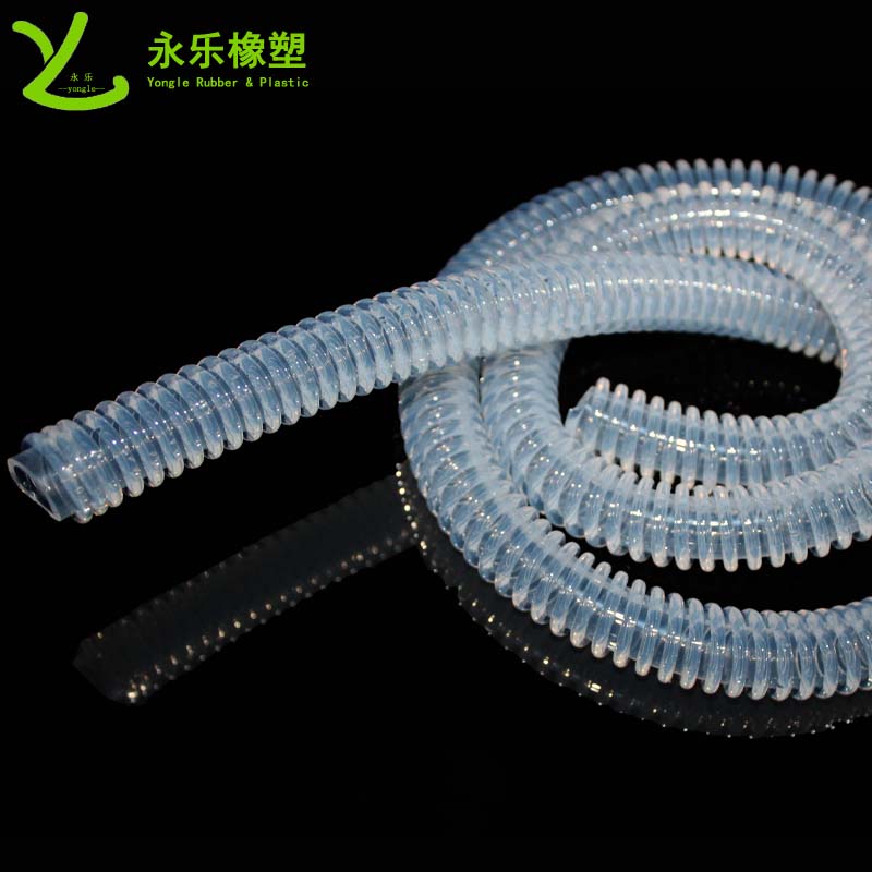 西青呼吸機(jī)硅膠波紋管,兒童硅膠呼吸回路,食品醫(yī)療硅膠螺旋回路管