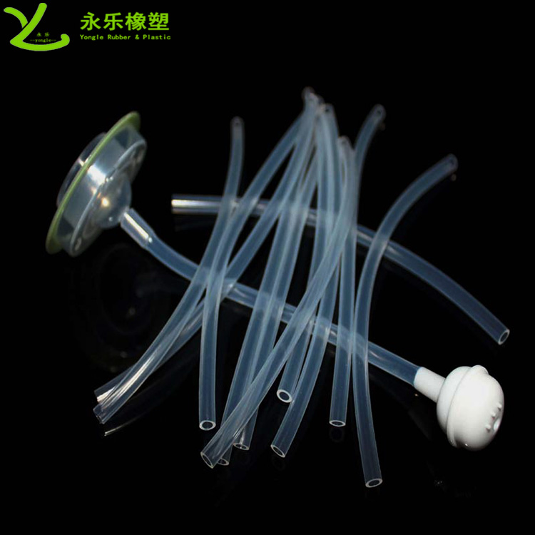 擠出奶瓶硅膠管，食品級透明奶瓶硅膠管，耐高溫硅膠管