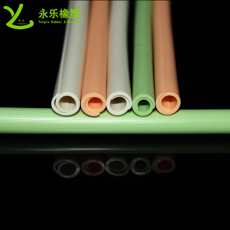 硅膠吸管，擠出異形硅膠吸管，食品級硅膠吸管