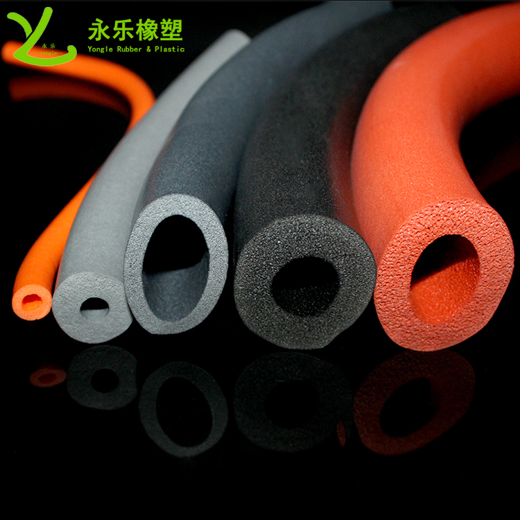 西青擠出發(fā)泡硅膠管，耐高溫發(fā)泡硅膠管，彩色發(fā)泡硅膠管