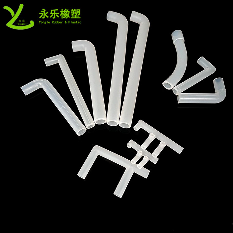 醫(yī)用硅膠彎管，模壓硅膠彎管，血氧儀硅膠彎管