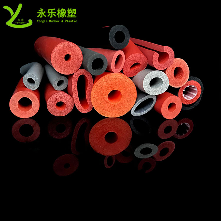 西青擠出發(fā)泡硅膠管，耐高溫發(fā)泡硅膠管，耐老化發(fā)泡硅膠管