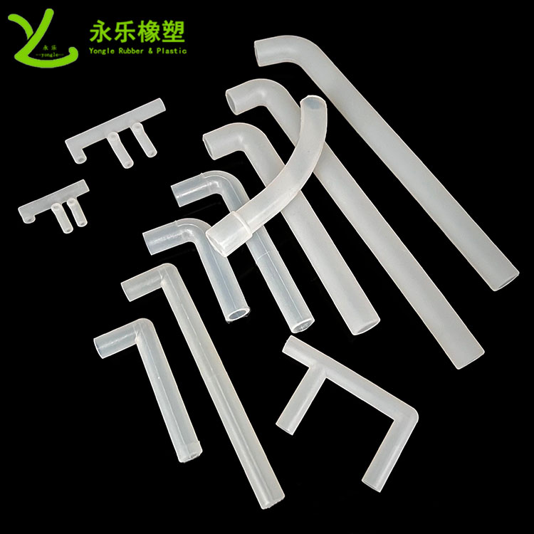 醫(yī)用硅膠彎管，模壓硅膠彎管，血氧儀硅膠彎管