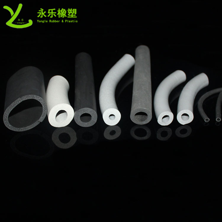寶坻發(fā)泡硅膠管，硅膠發(fā)泡管，減震耐高溫發(fā)泡硅膠管